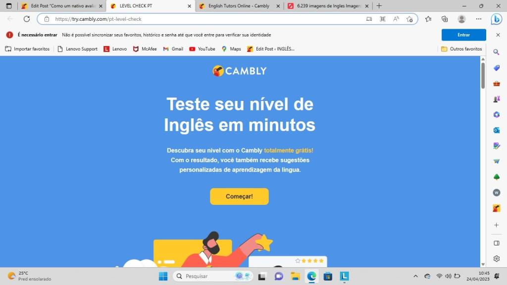 Aula de inglês online: 5 motivos para testar o Cambly